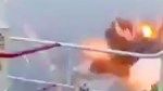 Ship Security Team Appears To Detonate Explosive-Laden Houthi Drone Boat With Gunfire