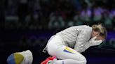 Ukrainian fencer Olga Kharlan wins her country's first medal of the Paris Olympics