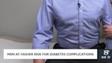 Men at higher risk for diabetes complications