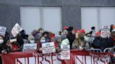 Nurses in New York City strike to protest staff shortages and low wages