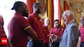 Epic handshake between King Charles and West Indies player leaves internet in splits. Watch | Cricket News - Times of India