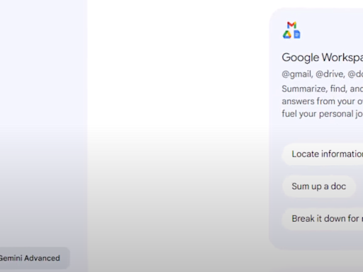 Google Integrates Gemini AI Across Major Platforms Including Gmail, Docs, and Sheets