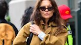 Katie Holmes & Em Rata Have Two Very Different Takes On The Spring Coat