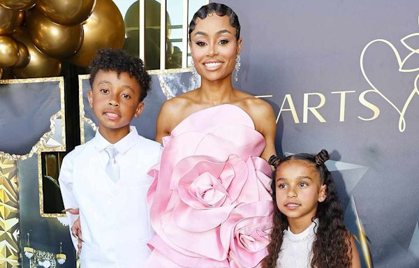 Blac Chyna's Son King, 11, and Daughter Dream, 7, Support Mom at Her L.A. Salon Opening in Rare Family Photos