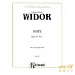 【民揚樂器】WIDOR SUITE OP34 NO1 FLUTE 長笛樂譜 Suite, Op.34, No.1