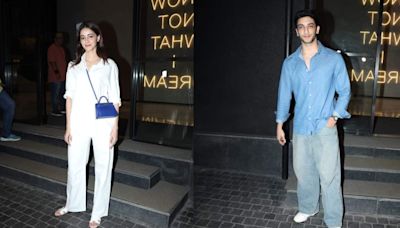 Ananya Panday, Vedang Raina, Khushi Kapoor among others dazzle at CTRL premiere