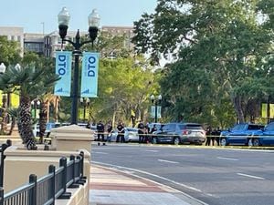 Law enforcement working incident in downtown Orlando, police say