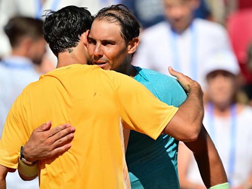 Rafa Nadal cae: "Es difícil jugar peor"