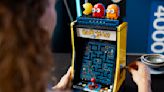 Lego's new 2,650-piece Pac-Man arcade set includes a mechanical crank