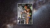 Astronauts experiment with sports in microgravity