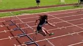 Never Give Up: Runner Falls, Loses Her Shoe, And Still Pulls Off The Win!