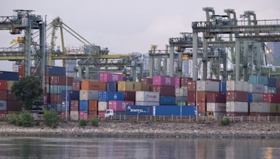 Singapore port logjam lingers as container ships keep piling in