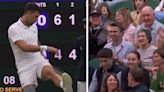 Djokovic vs Popyrin interrupted at Wimbledon as fans celebrate England pens