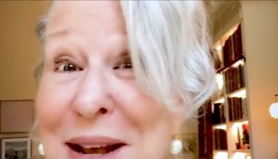 Bette Midler ended up 'so confused' by TikTok after accidentally spending four hours on it