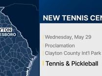 Clayton County tennis center set to reopen this week, $600,000 reconstruction project is complete