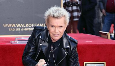 Billy Idol says he's 'California sober': 'I not the same drug addicted person'