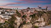 See dreamy $25M California home on bluff with grand brick stairway winding down to ocean