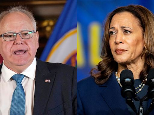 Kamala Harris chooses VP running mate; Tim Walz selected