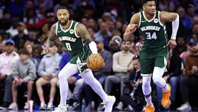 NBA playoffs: Bucks' Giannis Antetokounmpo, Damian Lillard uncertain to return for Game 6 vs. Pacers