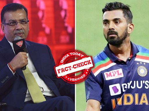 Fact Check: These clips DON’T show Lucknow Super Giants owner Sanjiv Goenka apologising to KL Rahul