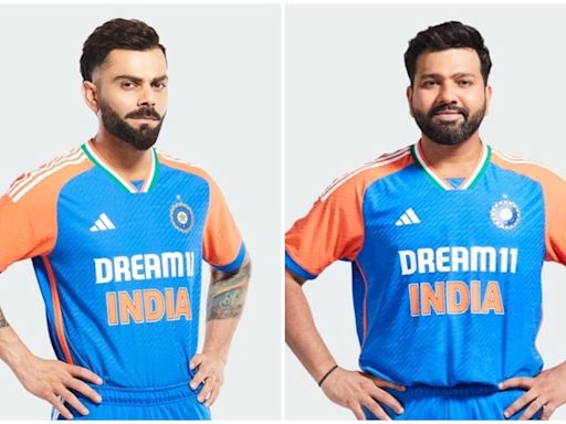 Rohit Sharma, Virat Kohli WEAR India's New T20 WC 2024 Jersey; PICS go VIRAL