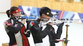 Goretti Zumaya y Edson Ramírez terminan séptimos en Tiro con rifle de aire mixto en París