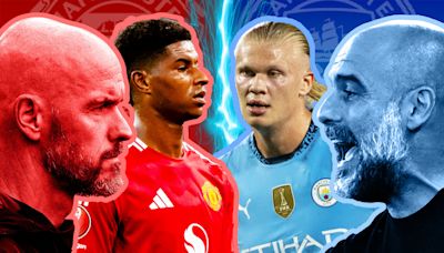 Man Utd vs Man City - Community Shield 2024: Local rivals face off at Wembley