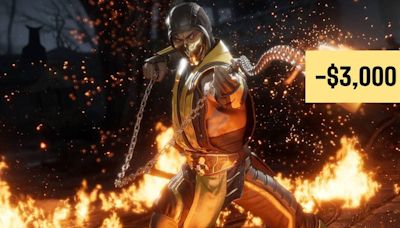 Mortal Kombat 1 player wins $565 at tournament, smashes $3,000 light