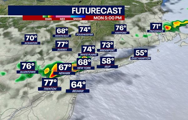 NYC weather: Will this week's showers clear in time for Mother's Day?
