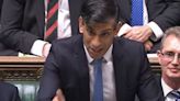 Commons erupts as Rishi Sunak makes PMQs dig over Angela Rayner police probe