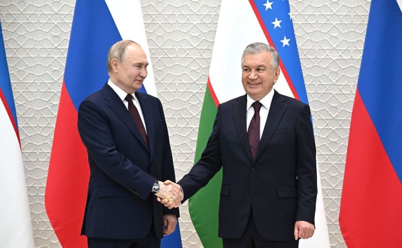 Putin pledges energy cooperation on visit to Uzbekistan