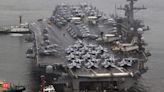 US aircraft carrier arrives in South Korea for military drills, report says