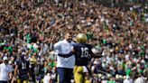 Podcast: Hunter Bivin on Notre Dame football's Legacy Weekend, OL progress