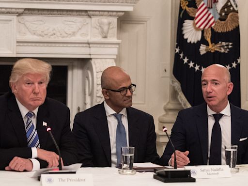 Jeff Bezos praises Donald Trump’s ‘grace under literal fire’ after assassination attempt