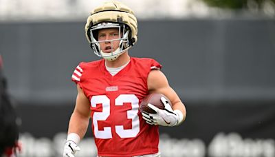 49ers' McCaffrey expects usual workload in opener