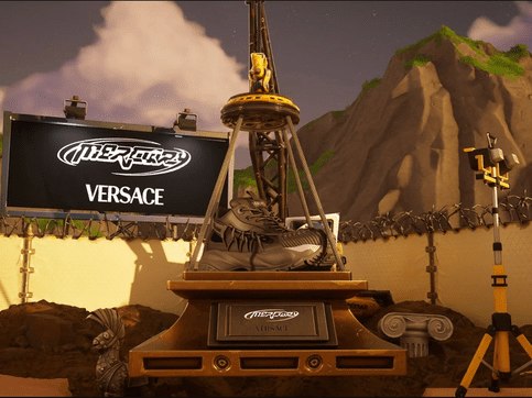 Versace debuta en el mundo de los videojuegos con sus nuevos tenis en Fortnite
