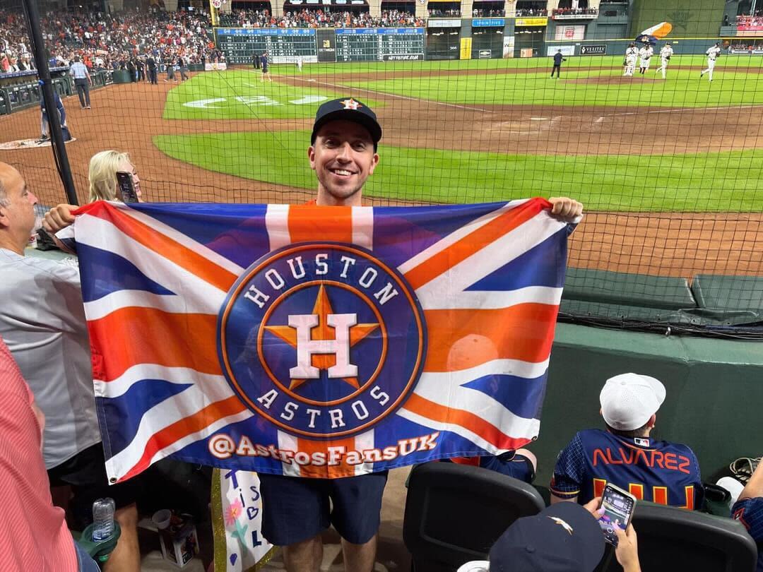 Meet the British man who stays up all night to watch Astros games
