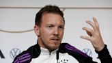 Germany should feel no pressure, only joy for the game, says coach Nagelsmann