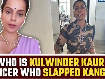 Kangana Ranaut Slapped: Who is CISF Officer Kulwinder Kaur & Why She Slapped Kangna | Watch