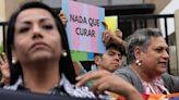 Cientos de personas protestan contra el decreto que considera el "transexualismo" una enfermedad en Perú