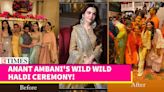 ...Ceremony! You WON'T BELIEVE What Ananya & Shanaya Look Like in These Haldi Pics | Etimes - Times of India Videos