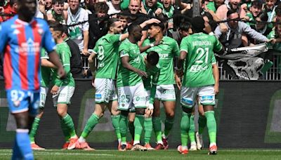 Ligue 2 (35e journée) : Saint-Etienne domine Caen (1-0) et prend la deuxième place