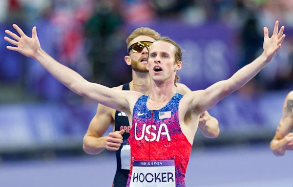 Watch: Cole Hocker’s father’s X-rated reaction to shock 1500m gold medal