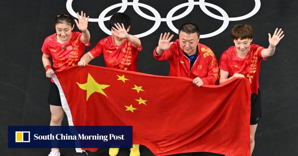 Paris Olympics: China’s women hail strong bond after team table tennis gold