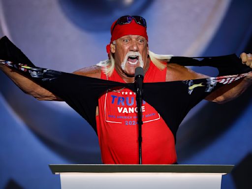 El luchador Hulk Hogan se roba el show al anunciar su respaldo a Trump en la Convención Republicana