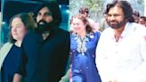 WATCH: Pawan Kalyan and his wife Anna Lezhneva clicked at Hyderabad airport; couple exudes swag in casual yet stylish looks