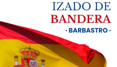 El alcalde anima en un Bando a todos los barbastrenses a sumarse al acto de Izado de la Bandera Nacional este domingo