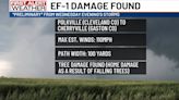 EF-1 tornado damage found in Cleveland, Gaston counties