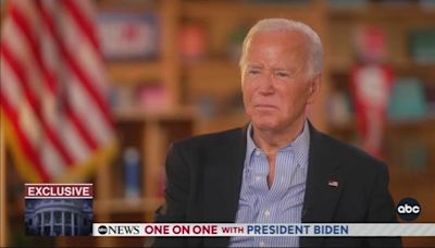 “If the Lord Almighty comes down and tells me that, I might do that”: Biden on if he’d drop out of race.