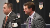 Clemson football coach Dabo Swinney loses voice, still has plenty to say at Orange Bowl